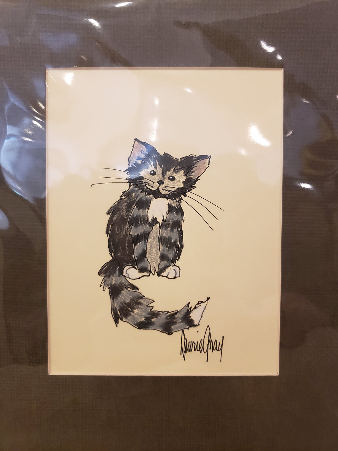 Matted Original Paintings by Laurie Gray