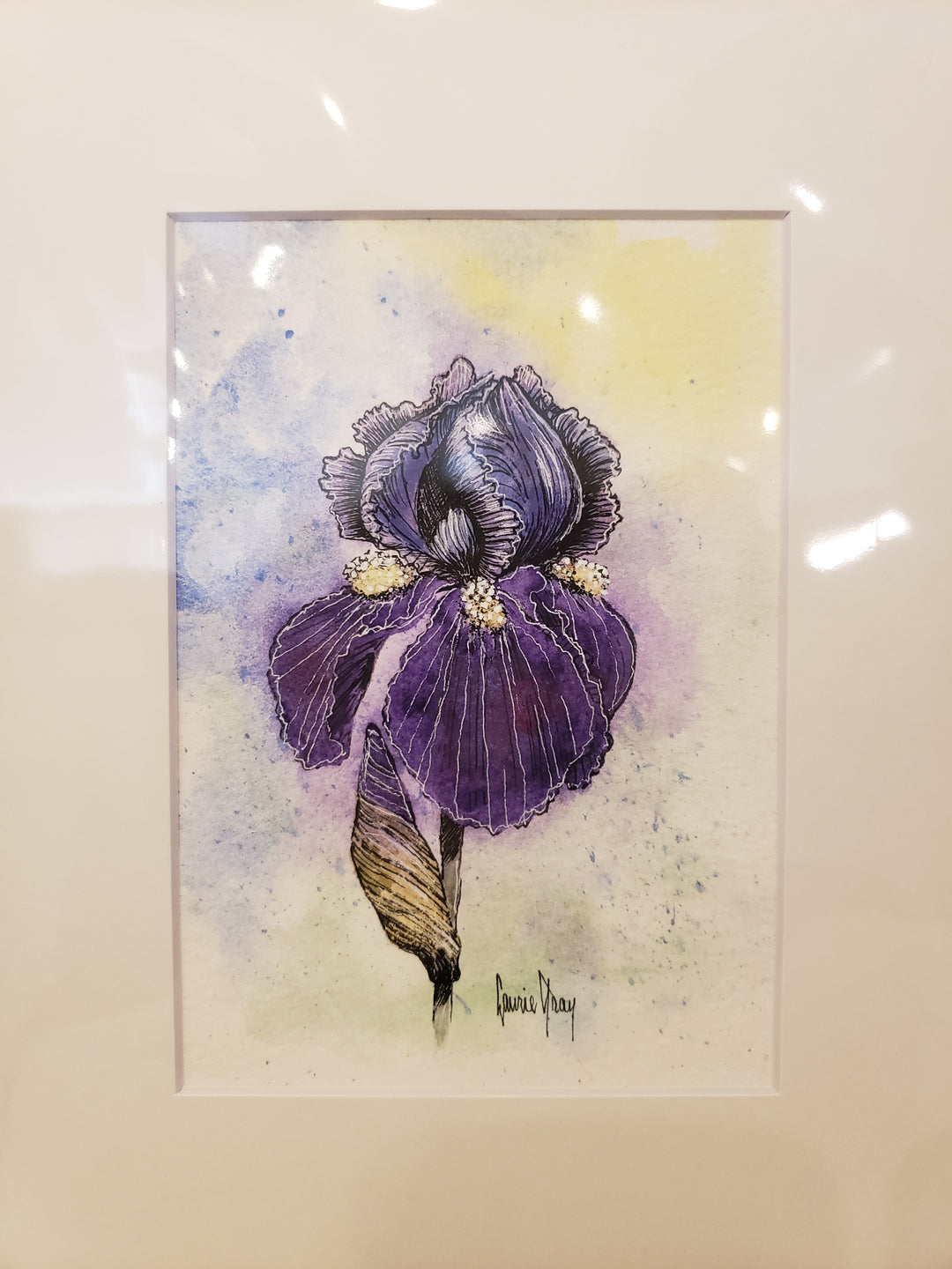 Matted Original Paintings by Laurie Gray