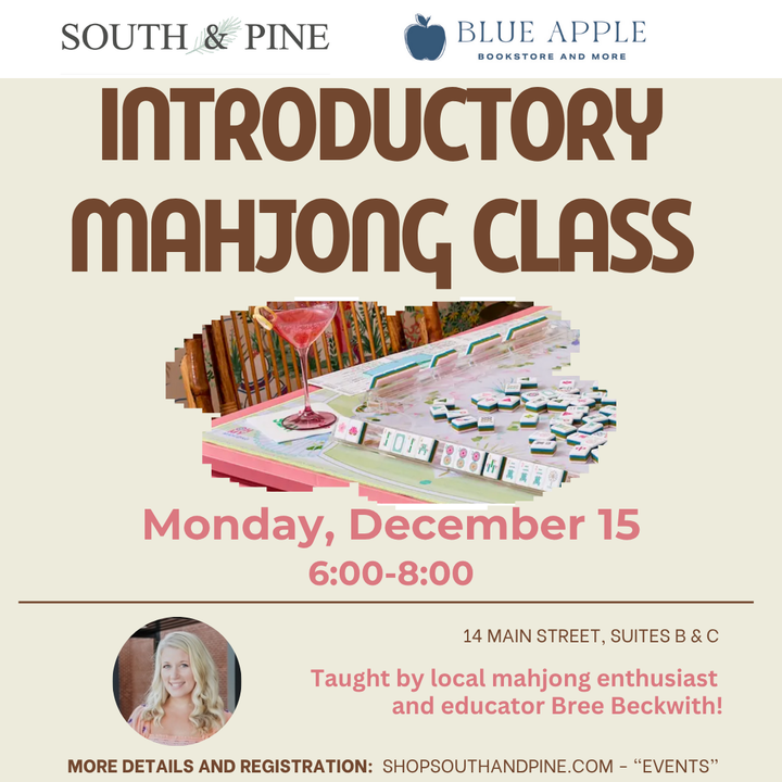 Mahjong Classes (Two Levels, Two Dates) - December 2025