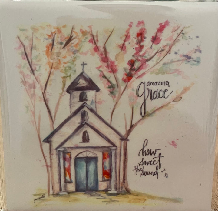Decorative Ceramic Tile by From the Heart Art