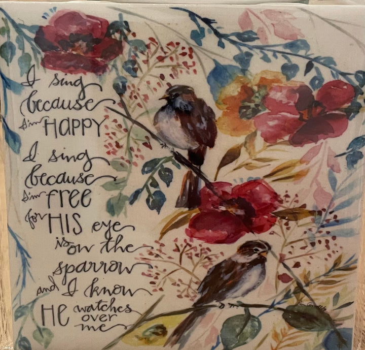 Decorative Ceramic Tile by From the Heart Art