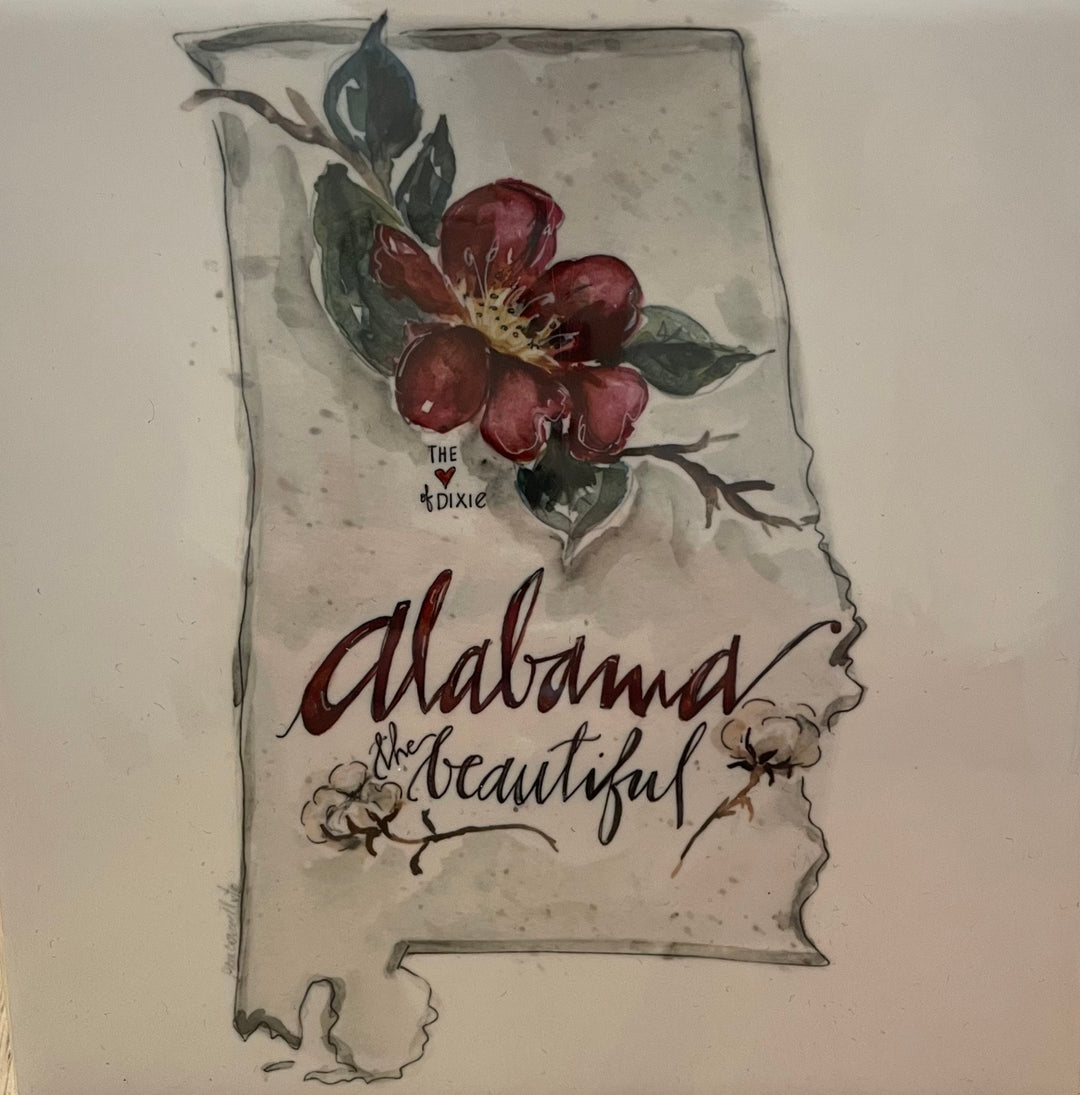 Decorative Ceramic Tile by From the Heart Art