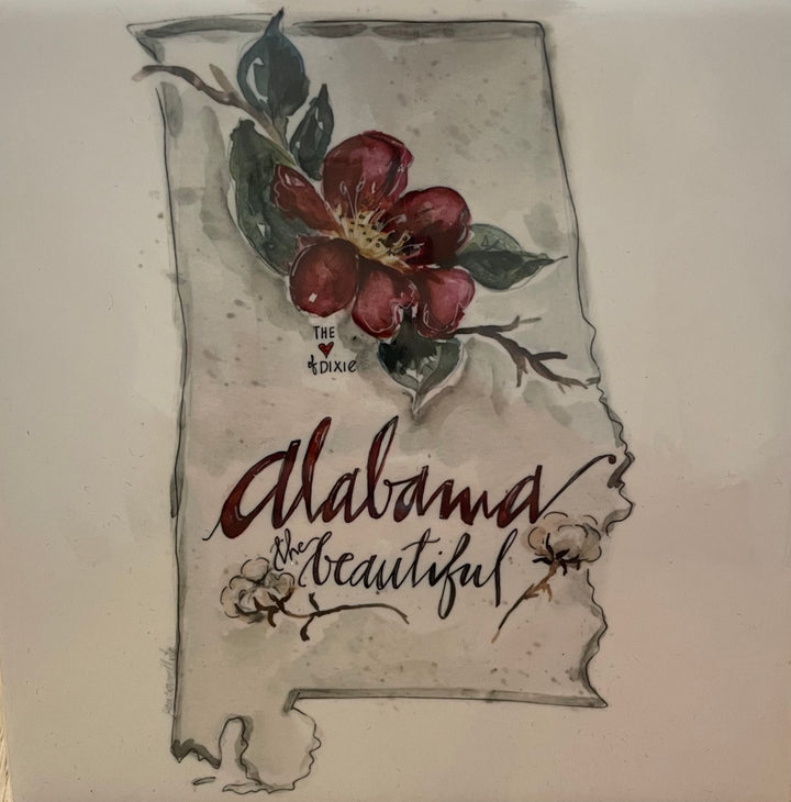 Decorative Ceramic Tile by From the Heart Art