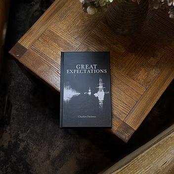 Black Spine Collection (Hardcover, Black Matte Pages, White Text)