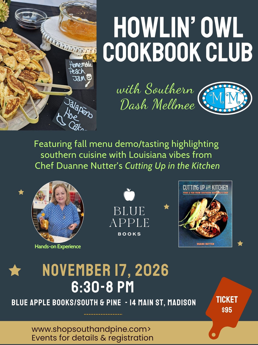 November 2026 Howlin' Owl Cookbook Club Workshop - Cutting Up In the Kitchen