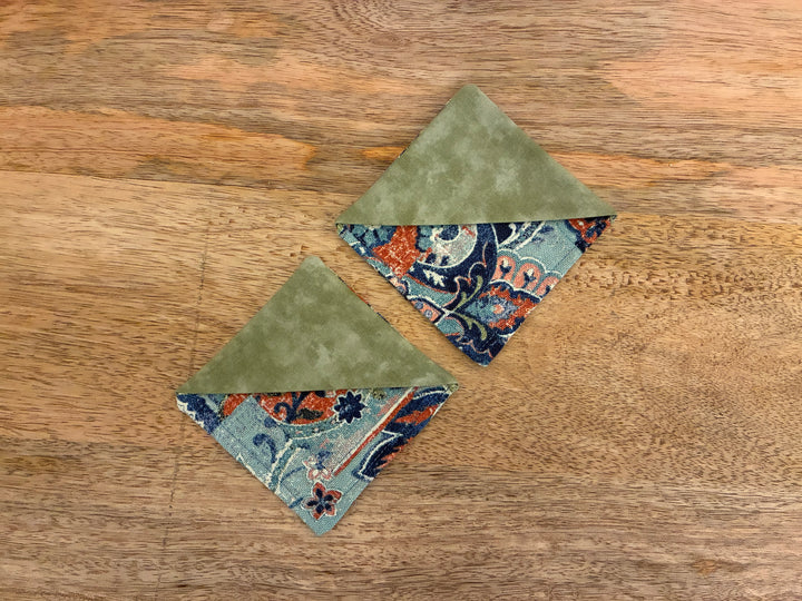 Fabric Corner Bookmarks - Various Styles