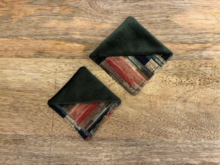 Fabric Corner Bookmarks - Various Styles