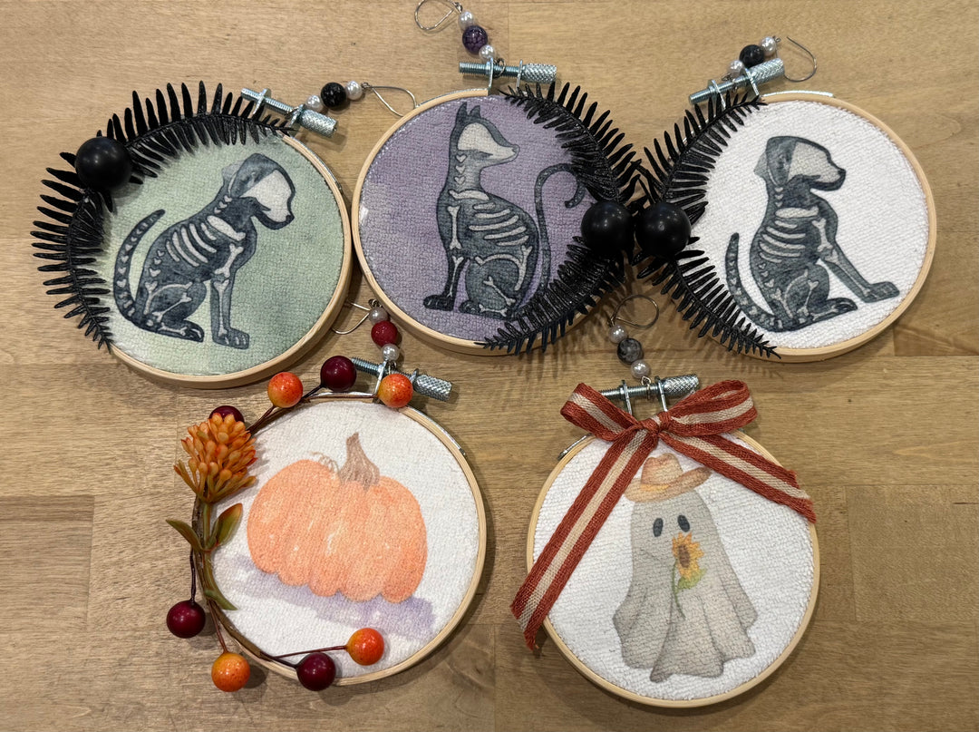 Fall Ornaments by Creative Whimsy by Christina