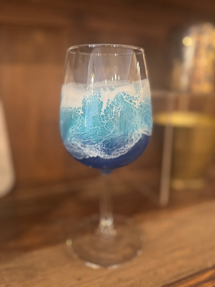 Ocean Wine Glasses