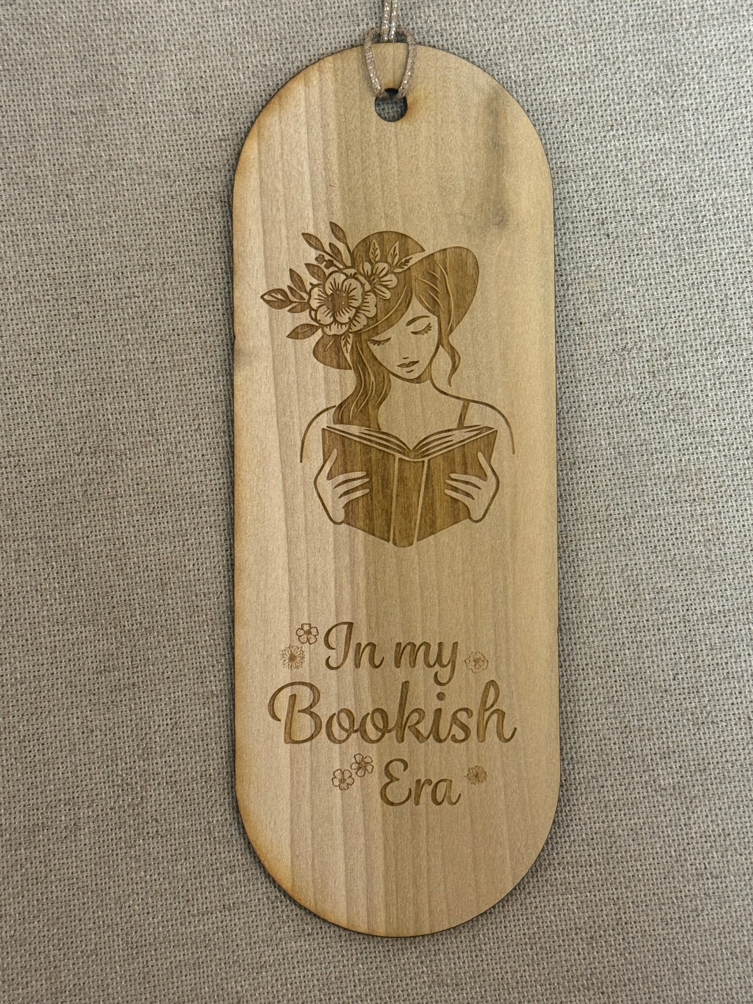 Bookish Era Wooden Bookmark