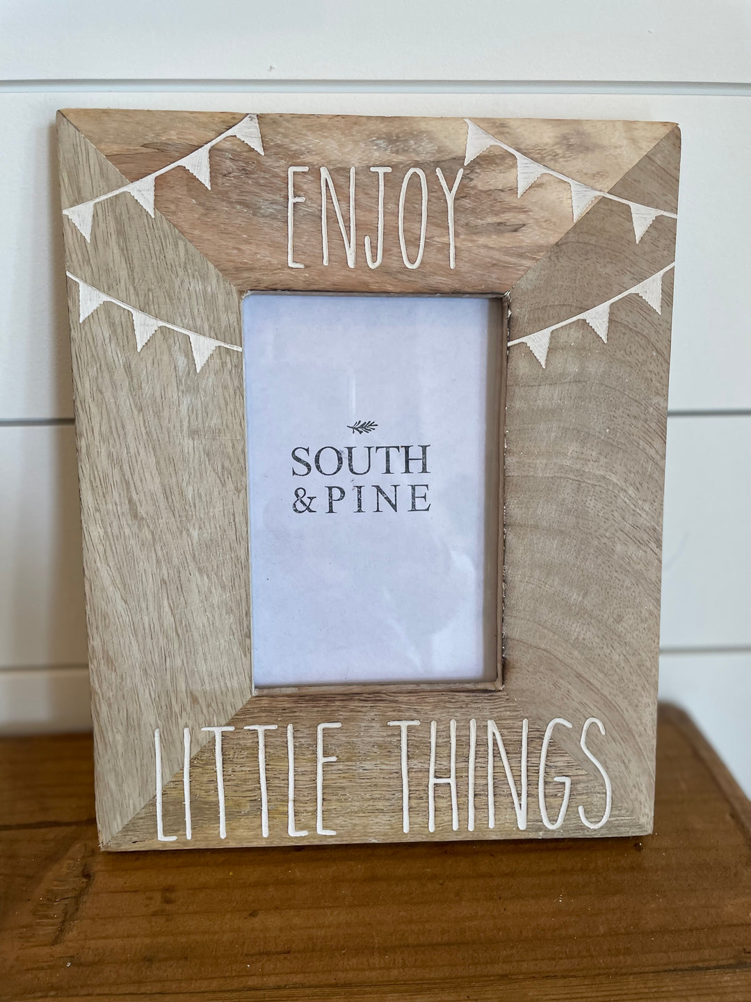 "Enjoy Little Things" Wooden Frame