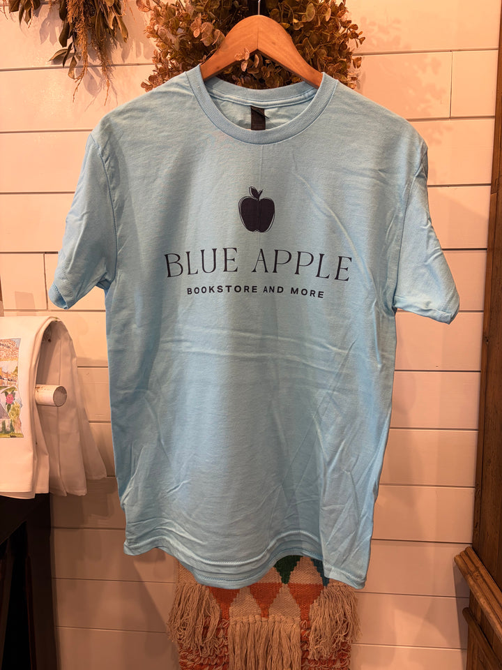 Blue Apple Books T-Shirt - Sky Blue (Multiple Styles Available)