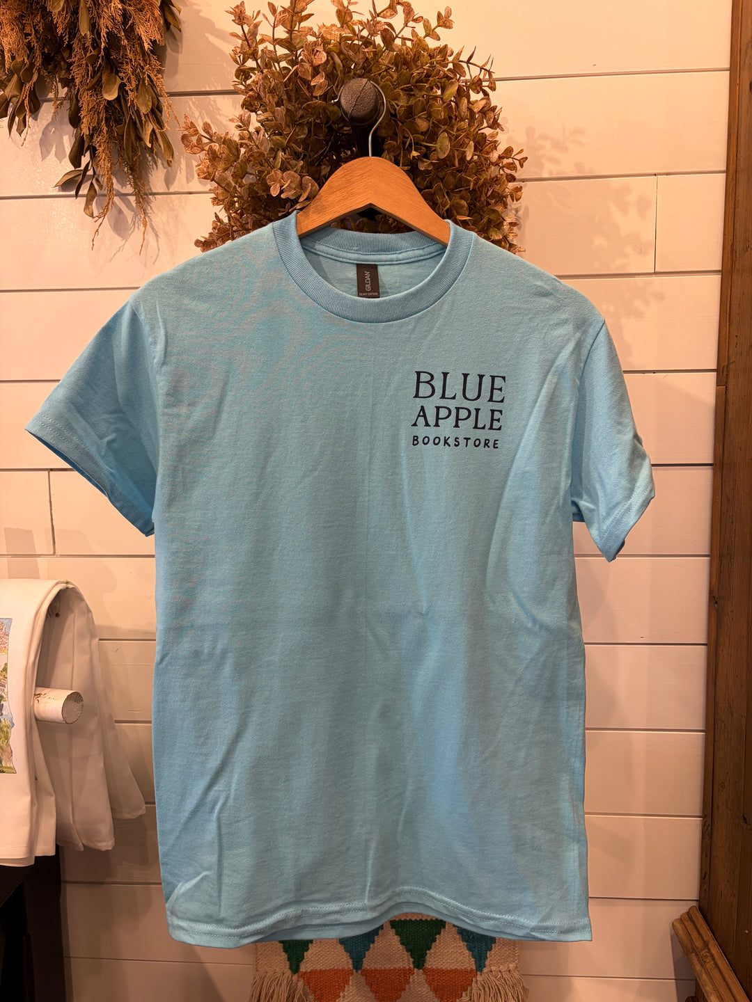 Blue Apple Books T-Shirt - Sky Blue (Multiple Styles Available)