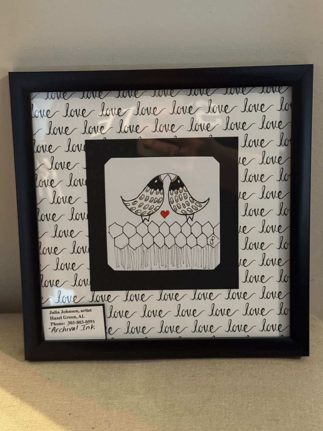 Julia Johnson Art (Various Styles and Sizes)