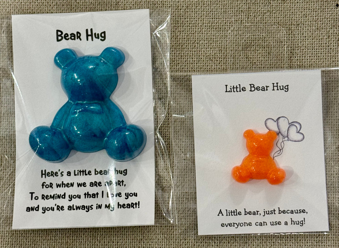 Bear Pocket Hugs (Various Sizes and Colors)