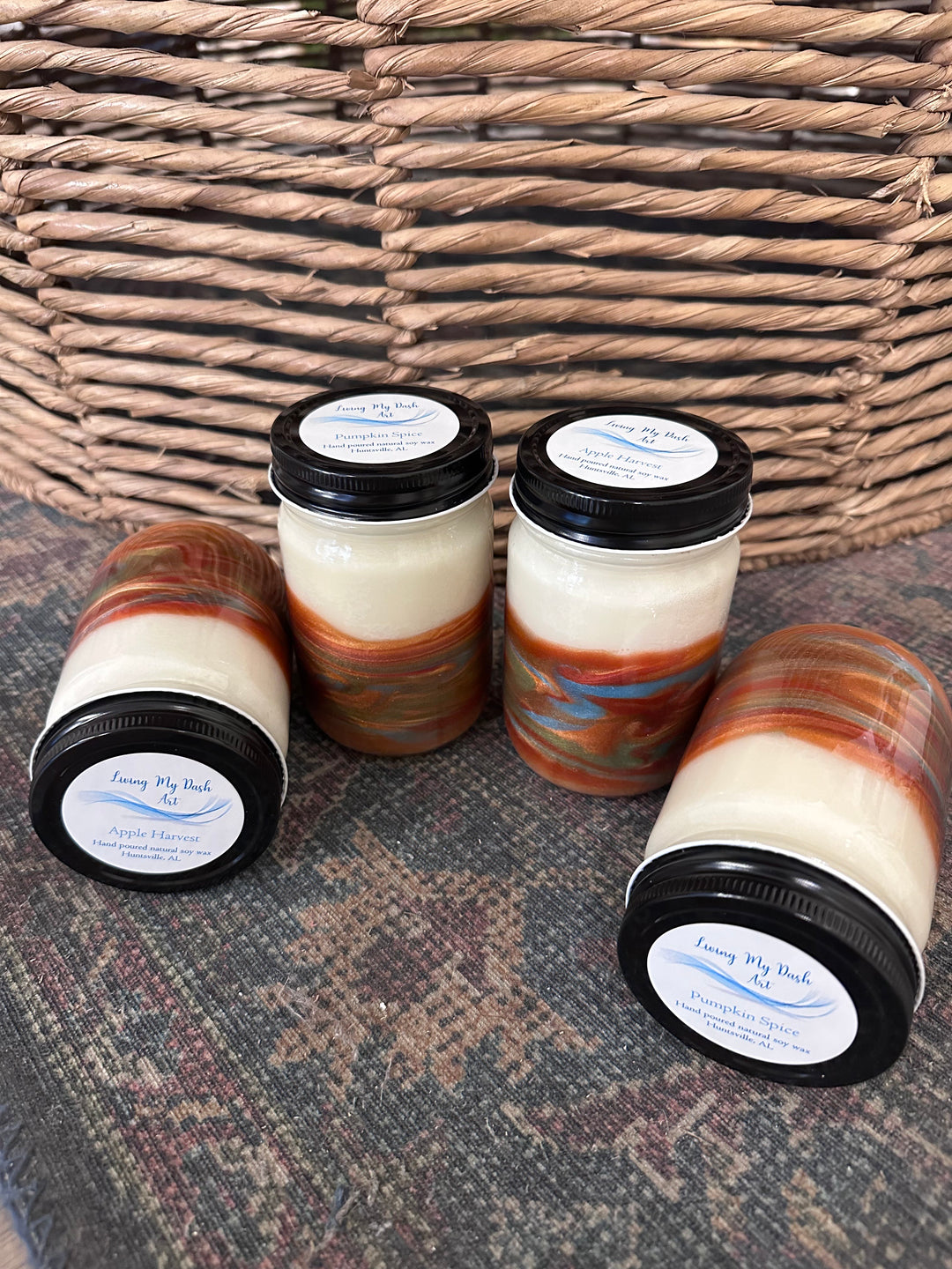 Resin Mason Jar Candles
