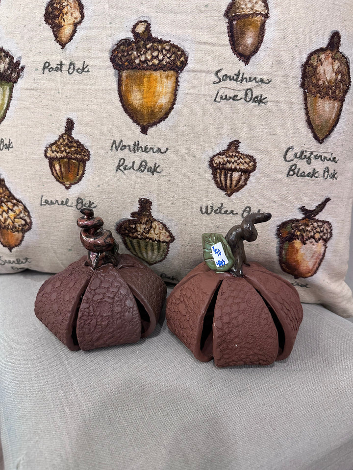 Pottery Pumpkins - (various sizes/styles) by Melissa McDonald
