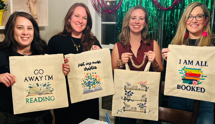 Painted Tote Bag Workshop - June 16, 2026