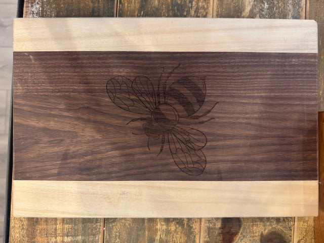 Laser Engraved Walnut Cutting Boards - Locally Made