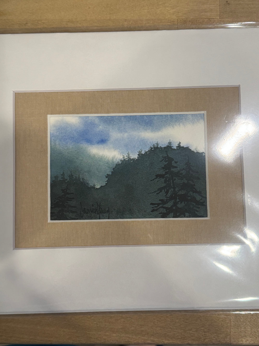 Matted Original Paintings by Laurie Gray