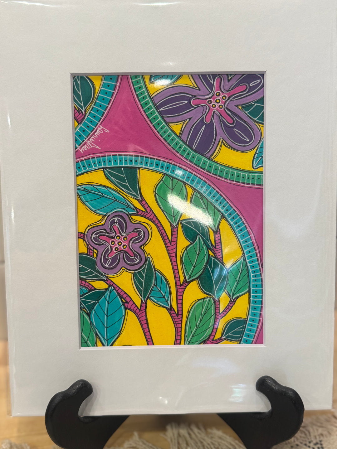 Matted Original Paintings by Laurie Gray