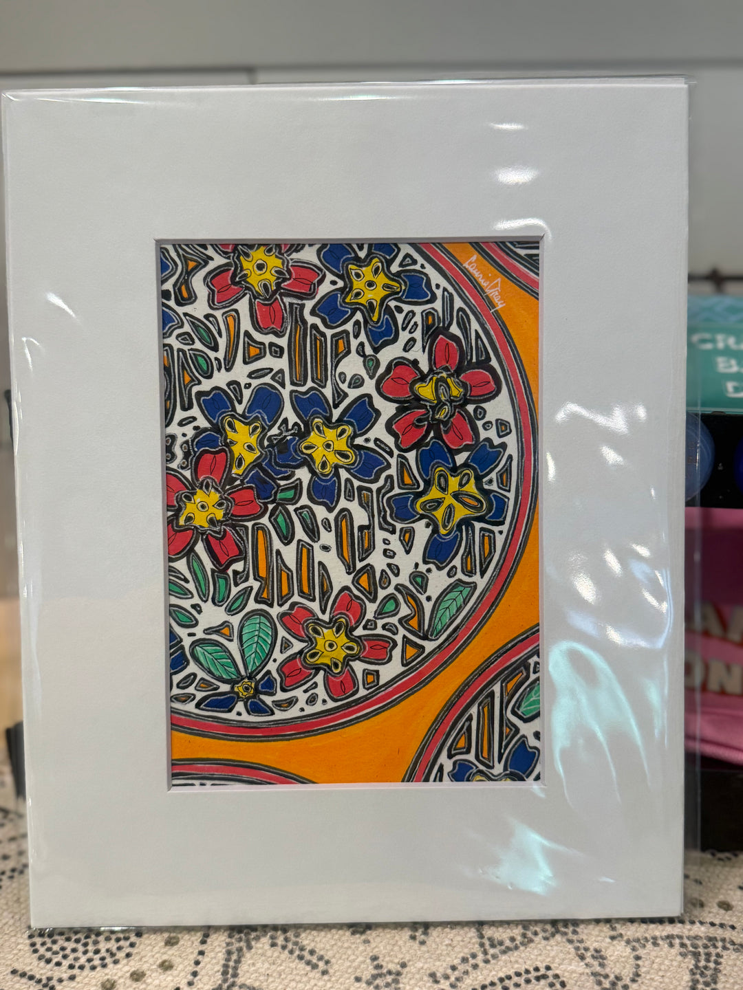 Matted Original Paintings by Laurie Gray