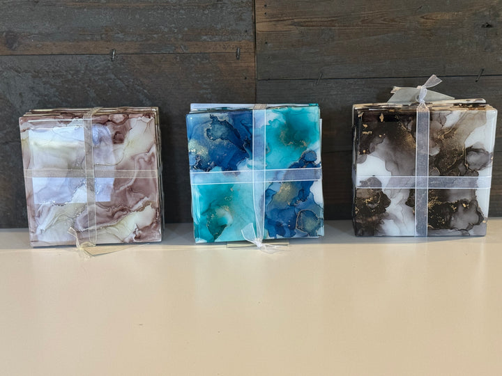 4"x4" Square Coasters (Set of 4)