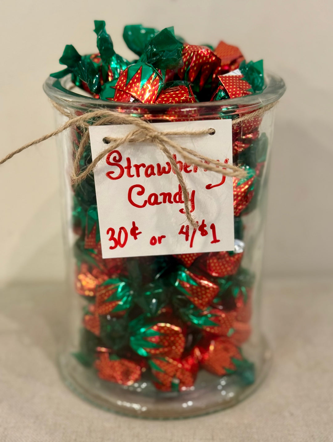 Strawberry Hard Candy