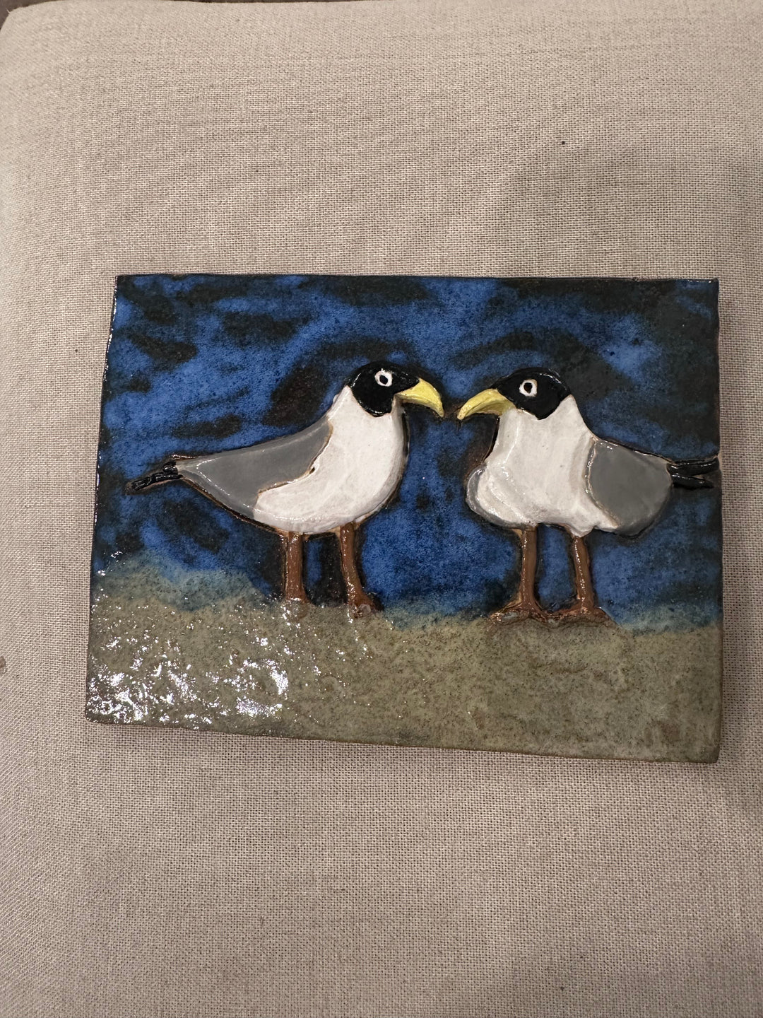 Kaelson Art - Clay Portrait Puffins