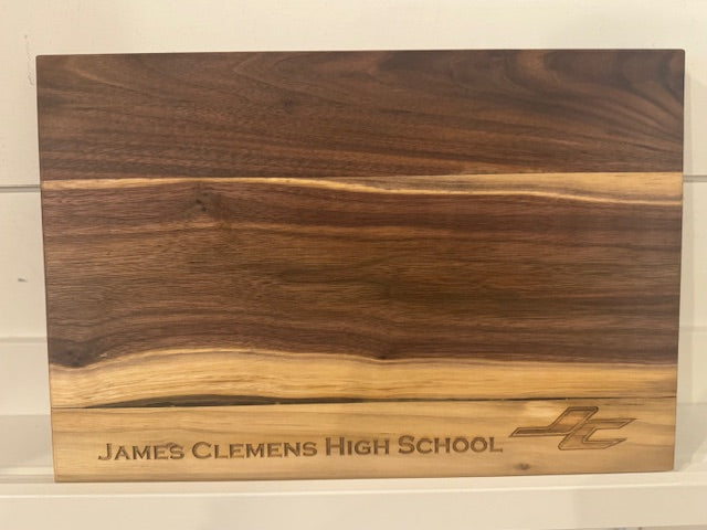 Laser-Engraved Walnut Cutting Boards - Locally Made (Various Styles)