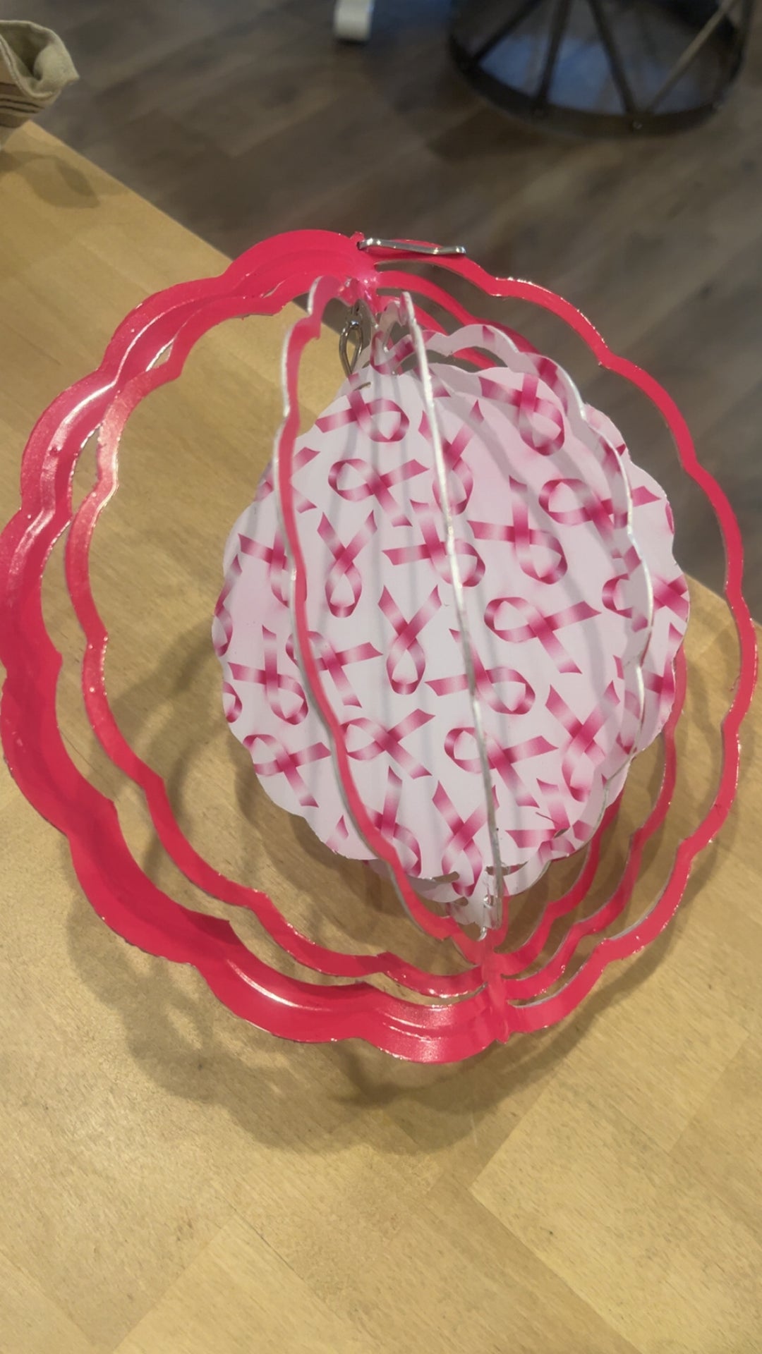 Wind Catcher Breast Cancer Awareness by Becky R.
