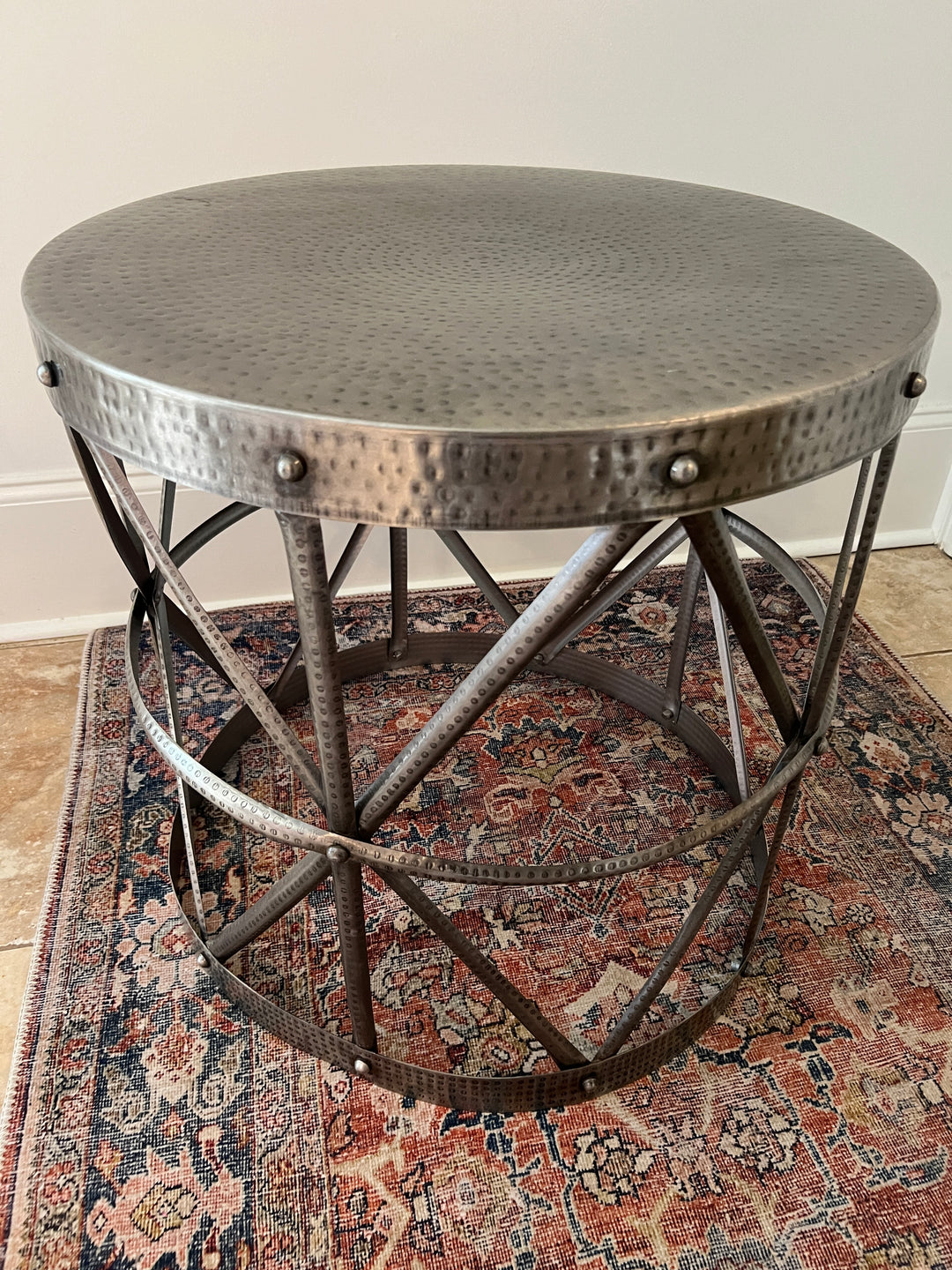 Metal Accent Table