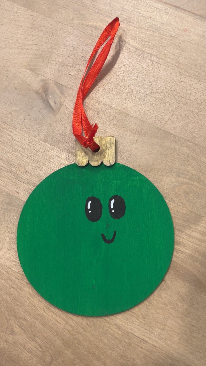 Wood Pun Ornaments by AM Collective