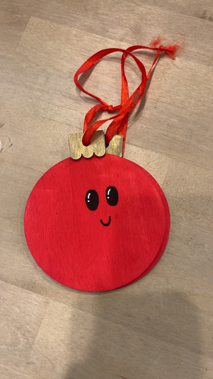 Wood Pun Ornaments by AM Collective