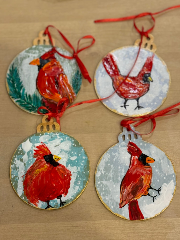 Christmas Ornaments by Heather Leigh Art