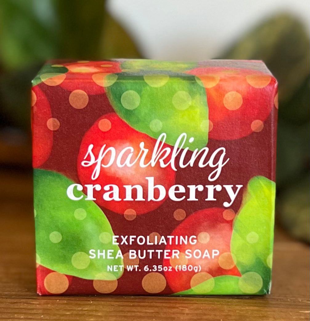 Sparkling Cranberry - Wrap Soap