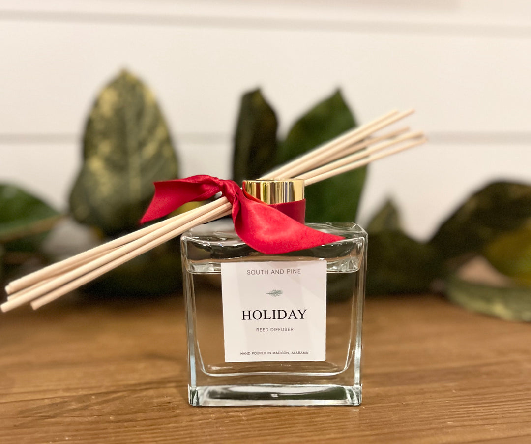 Holiday - Large Square Reed Diffuser