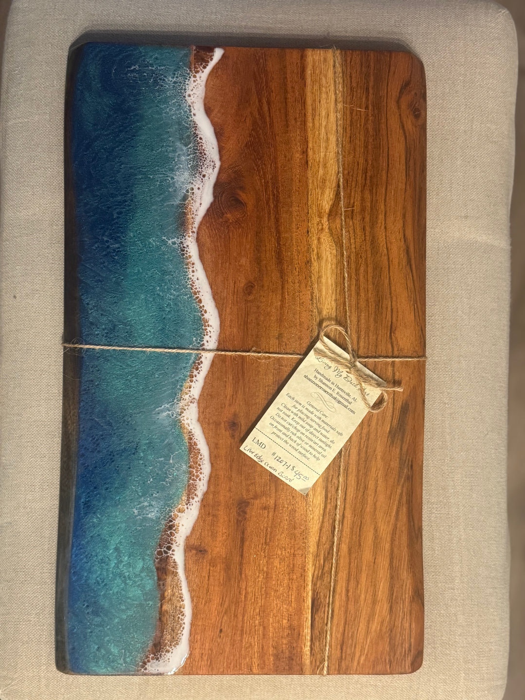 Live Edge Ocean Board