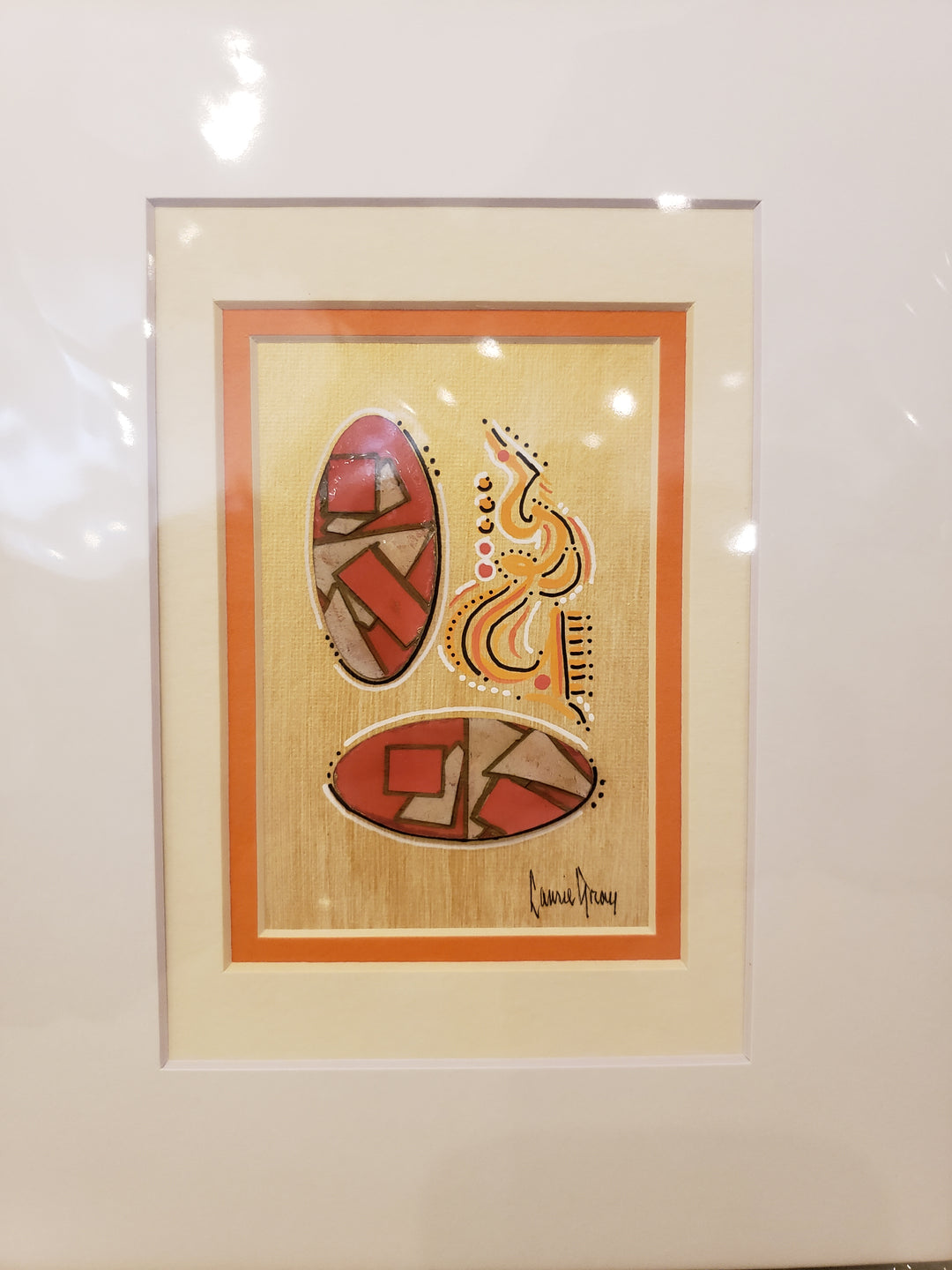 Matted Original Paintings by Laurie Gray