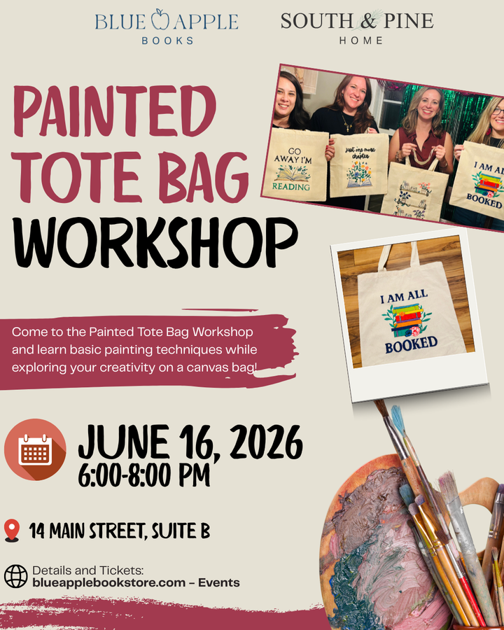 Painted Tote Bag Workshop - June 16, 2026