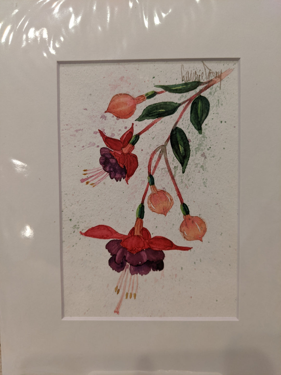 Matted Original Paintings by Laurie Gray