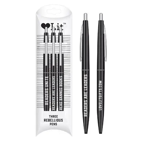 Three Rebellious Pens - Black