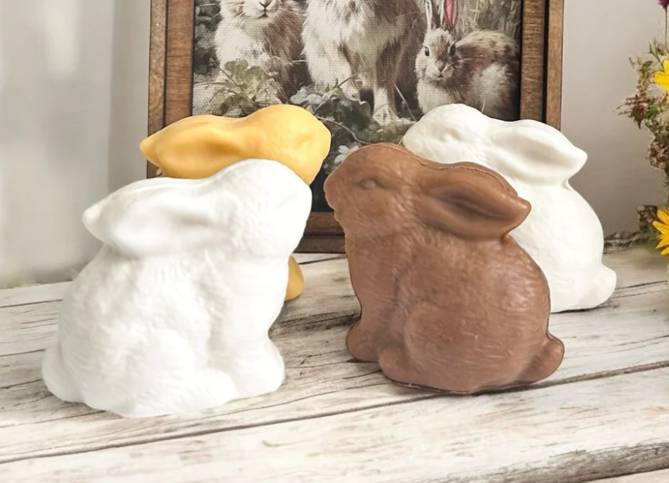 Bunny Shaped Shea Butter Soaps