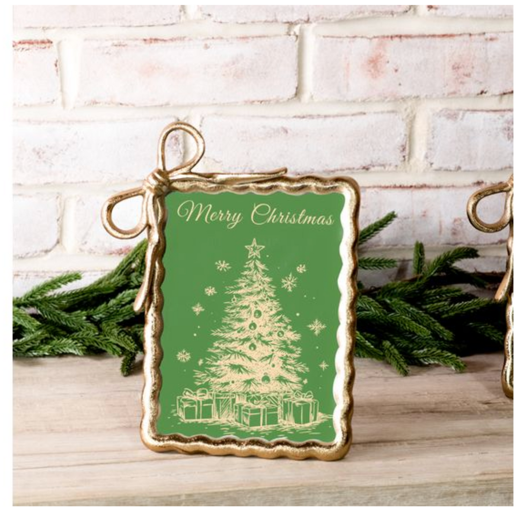 Gold Ribbon Frame