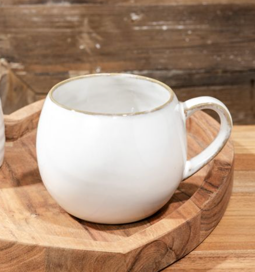 White Ceramic Mug