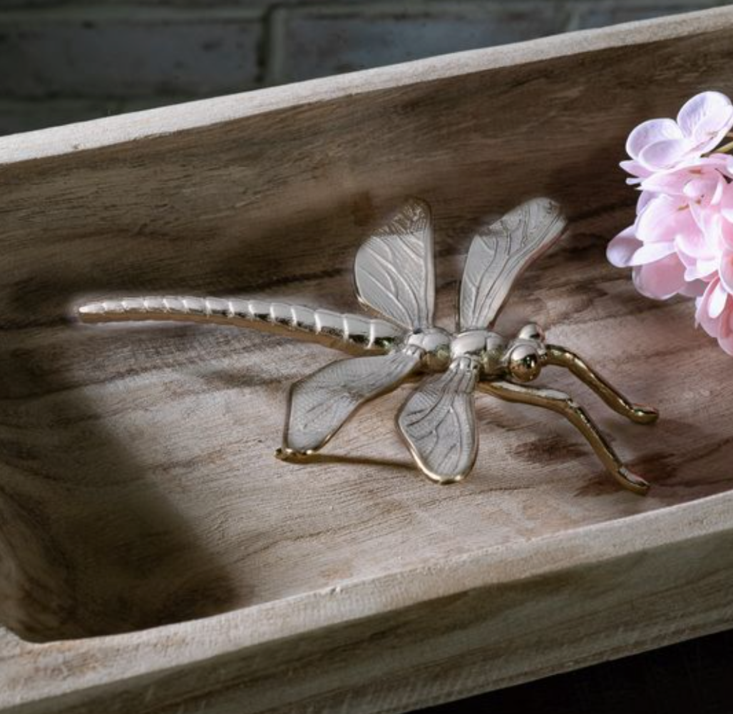 Gold Metal Dragonfly