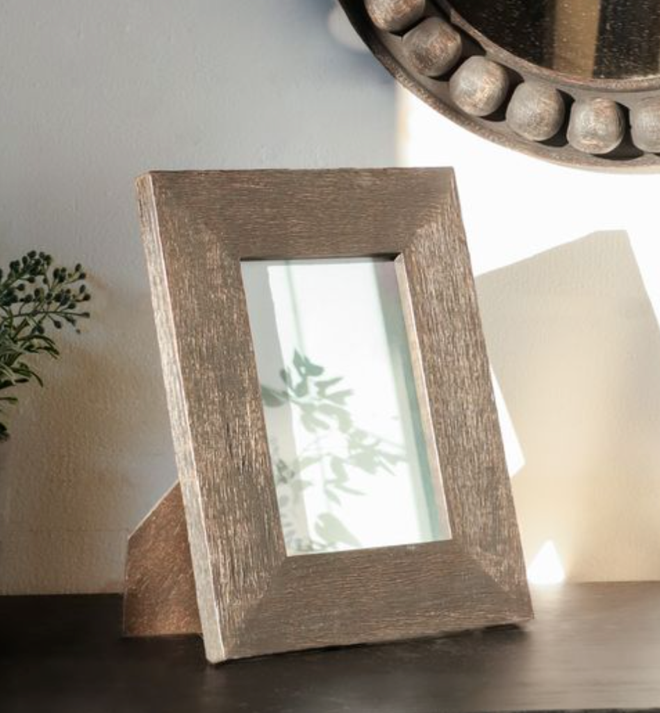 5"x7" Dark Wood Photo Frame