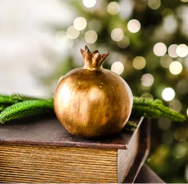 Antique Bronze Pomegranate
