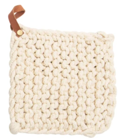 Crocheted Pot Holder (Various Styles)