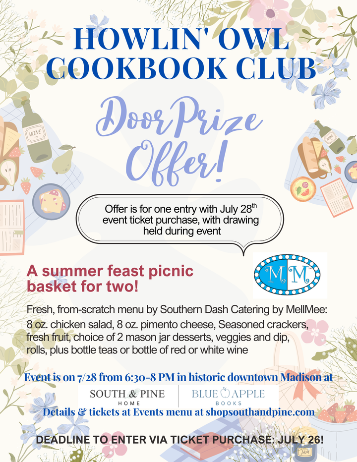 July 2026 Howlin' Owl Cookbook Club Workshop- "Grilling Summer Vibes"